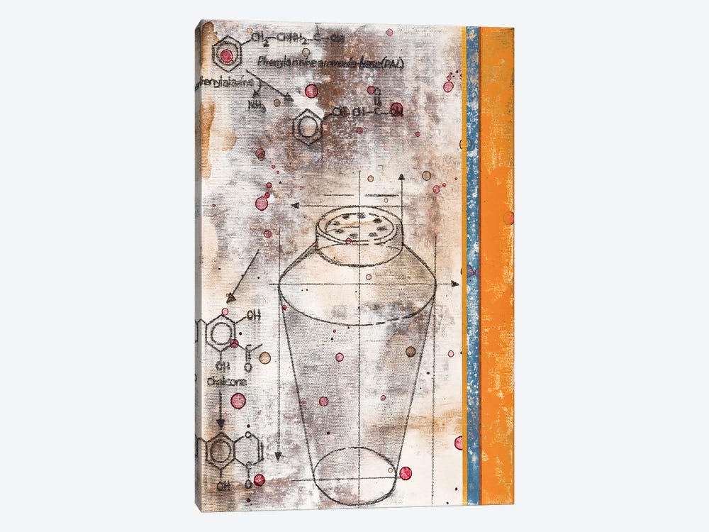 Shaker Chemical Reaction I by Taylor Smith 1-piece Art Print