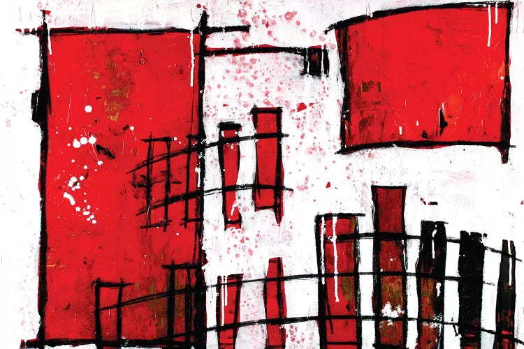 Study In Red & Gold by Taylor Smith wall art