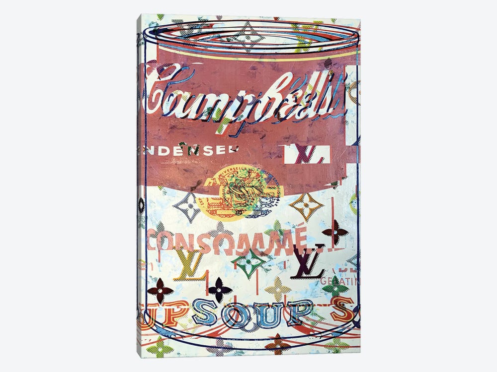 Campbells Soup Disaster in Rose by Taylor Smith 1-piece Art Print