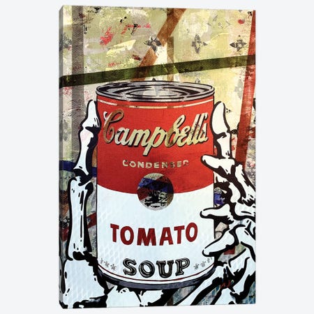 Campbells Tomato Soup Disaster I Canvas Print #TSM60} by Taylor Smith Art Print