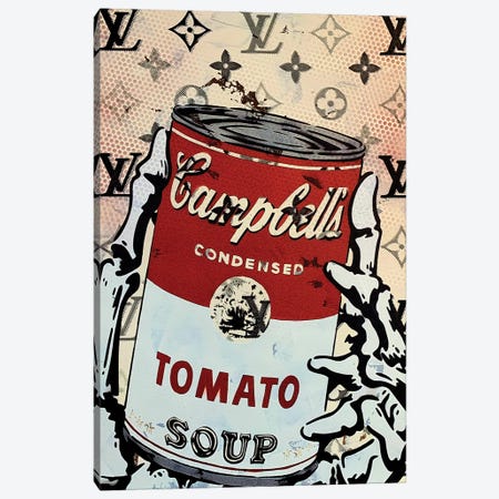 Campbells Tomato Soup Disaster II Canvas Print #TSM61} by Taylor Smith Art Print