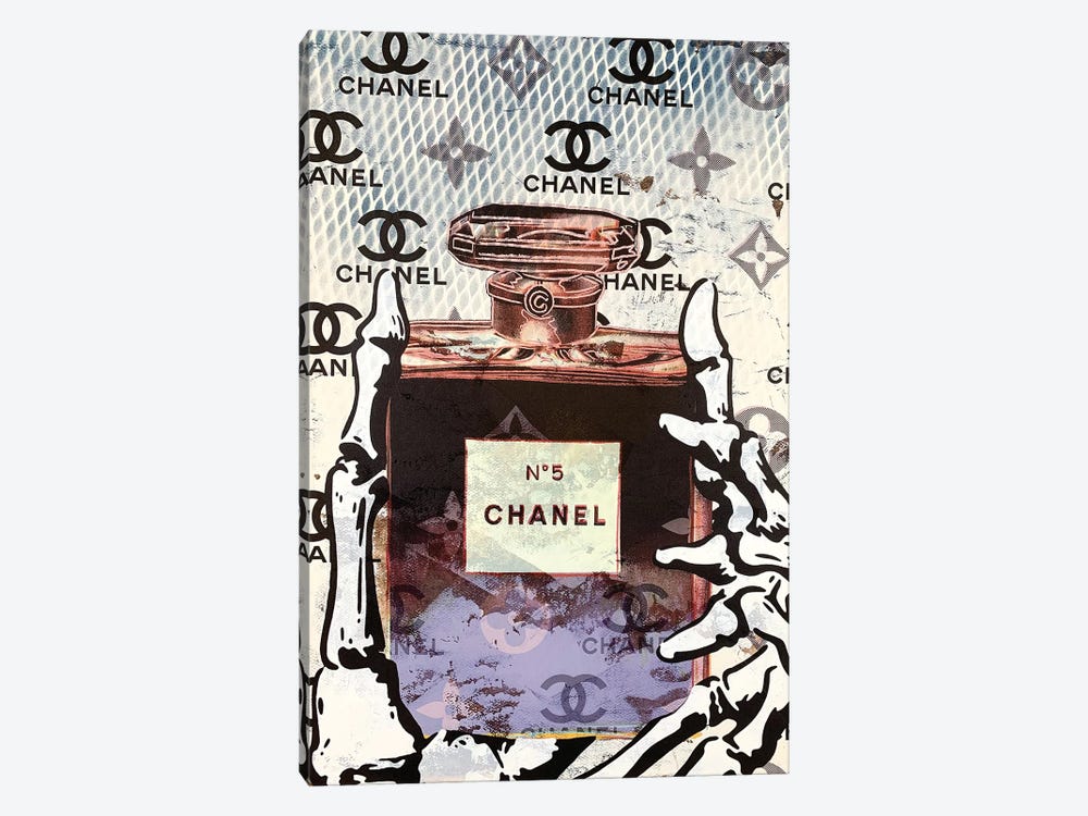 Chanel Number 5 Perfume Disaster I by Taylor Smith 1-piece Canvas Artwork