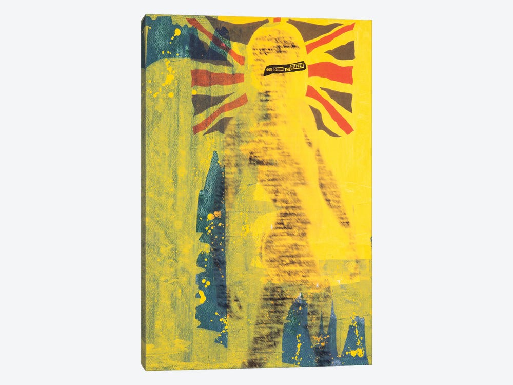 God Save the Queen by Taylor Smith 1-piece Canvas Print