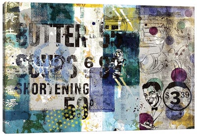 Guns & Butter Disaster Canvas Art Print - Taylor Smith