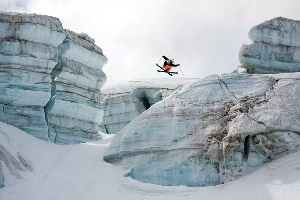 Snowscapes: Candide Thovex Out Of Nowhere Into Nowhere by Tristan Shu
