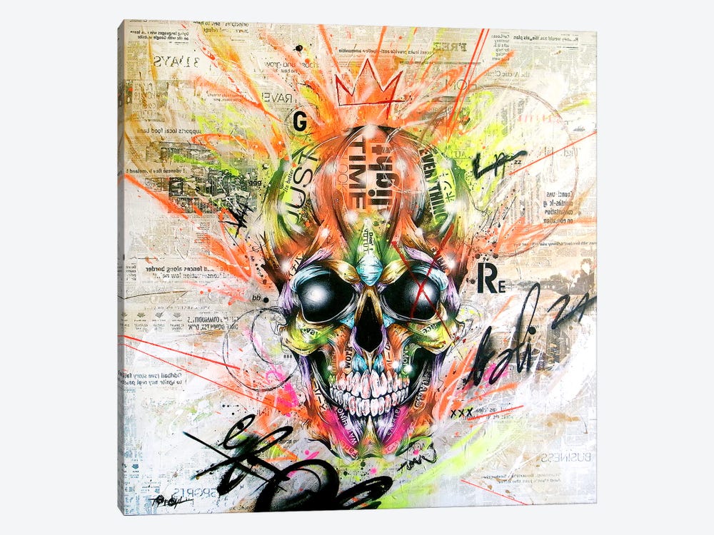 Gobalized_folklore 1-piece Canvas Art
