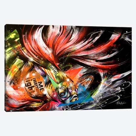 Hikari to Kage Canvas Print #TSO18} by Taka Sudo Canvas Wall Art