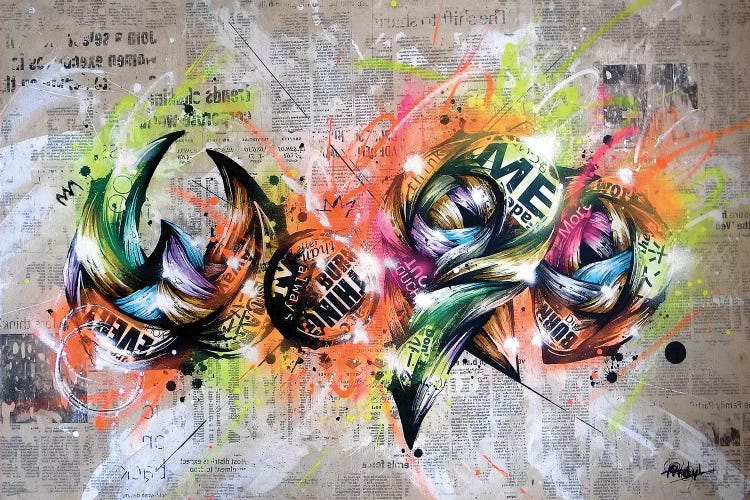 Word by Taka Sudo wall art