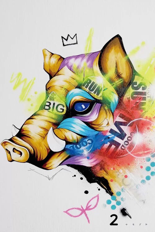 Forward by Taka Sudo wall art