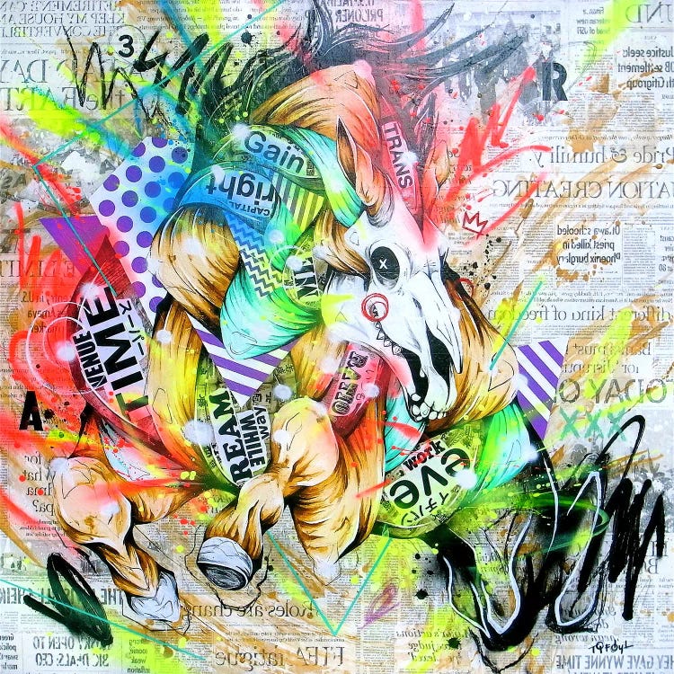 Spurt by Taka Sudo wall art