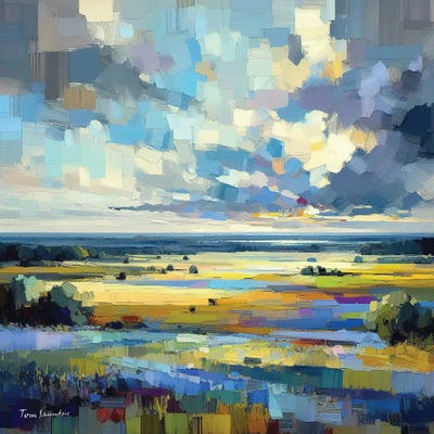 Tom Saunders - Canvas Prints: The Bird View by Tom Saunders