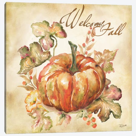 Watercolor Harvest IV  Canvas Print #TSS106} by Tre Sorelle Studios Canvas Print