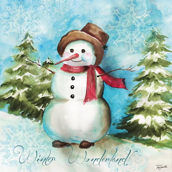 Tre Sorelle Studios: Watercolor Snowmen II by Tre Sorelle Studios