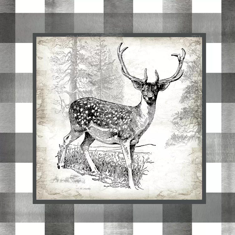 Buffalo Check Deer Neutral I