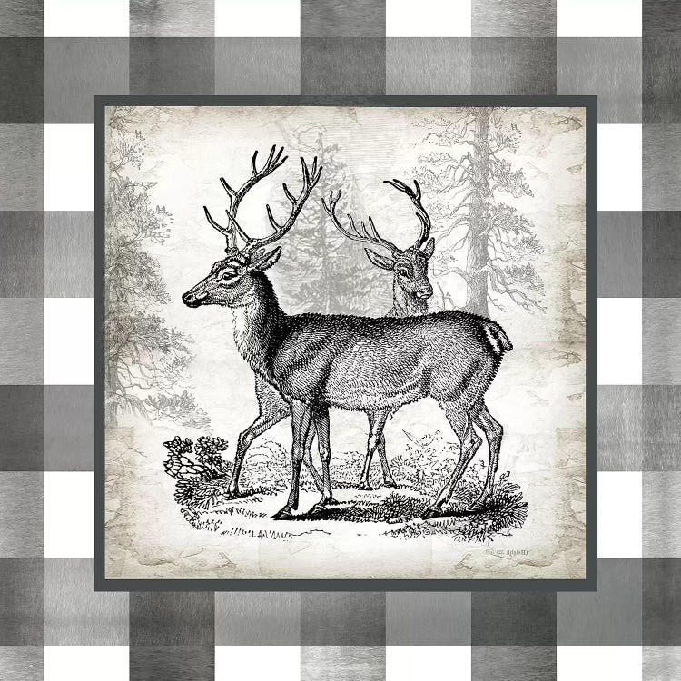 Buffalo Check Deer Neutral II