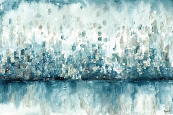 Roaring Brook Art: Lakeside Abstract by Tre Sorelle Studios