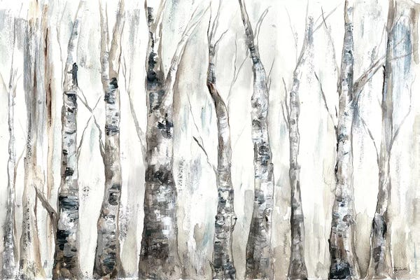 Office: Winter Aspen Trunks Neutral by Tre Sorelle Studios
