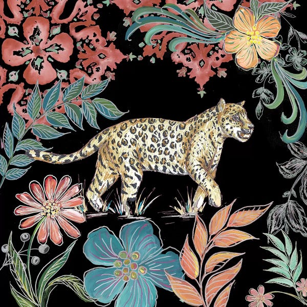 Leopards: Jungle Exotica Leopard I by Tre Sorelle Studios