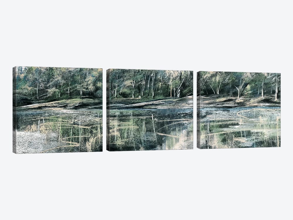 Pastel Landscape Study by Tre Sorelle Studios 3-piece Canvas Art Print