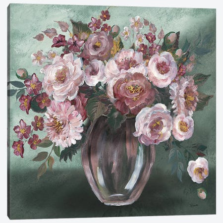 Romantic Moody Florals Canvas Print #TSS173} by Tre Sorelle Studios Canvas Art Print