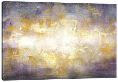 Sunrise Abstract Landscape Canvas Art Print - Tre Sorelle Studios