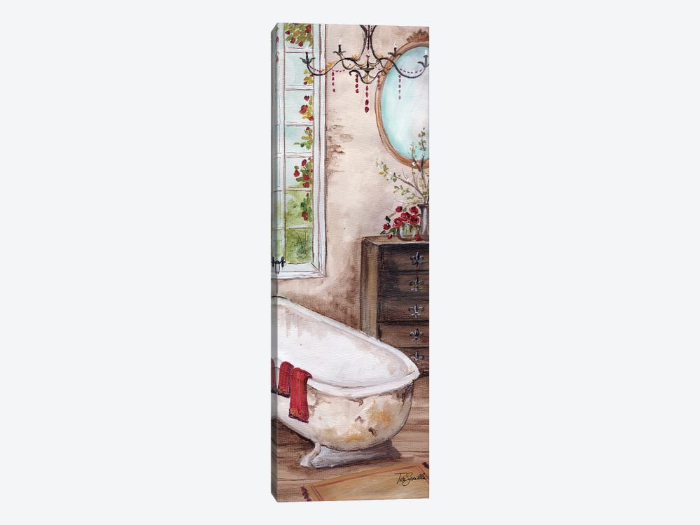 French Country Bath I by Tre Sorelle Studios 1-piece Canvas Art Print