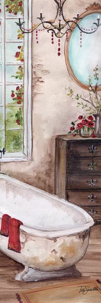 Tre Sorelle Studios: French Country Bath I by Tre Sorelle Studios
