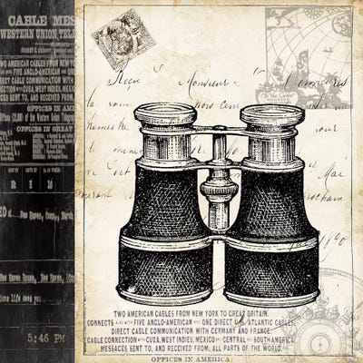 Hemingways Study I by Tre Sorelle Studios framed wall art