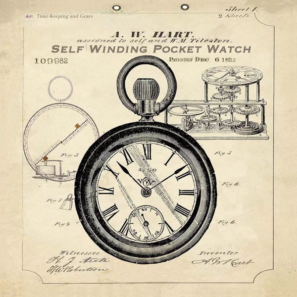 Clocks: Industrial Design IV by Tre Sorelle Studios