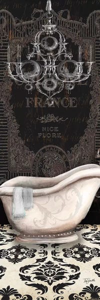 Chandeliers: Midnight Bath Panel I by Tre Sorelle Studios