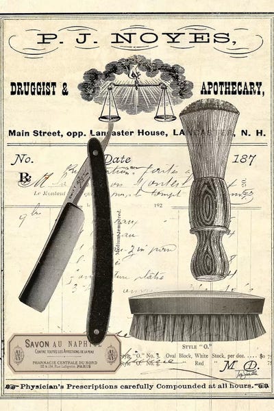 Antiques & Collectibles: Shaving Essentials II by Tre Sorelle Studios