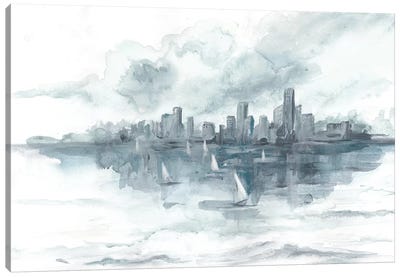 City Views Canvas Art Print - Tre Sorelle Studios