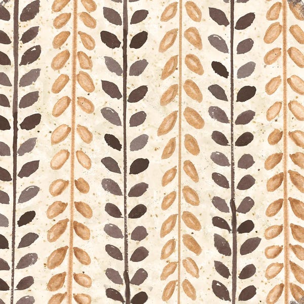 Tre Sorelle Studios: Warm Tribal Texture Botanicals I by Tre Sorelle Studios