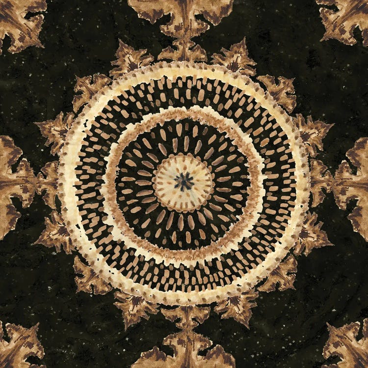 Warm Tribal Texture Medallion II