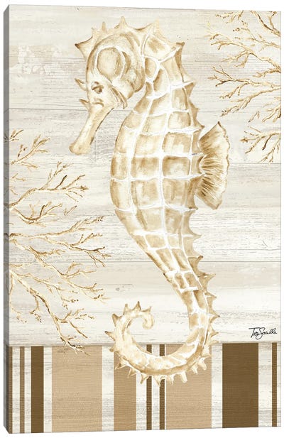 Calm Shores X Canvas Art Print - Seahorse Art