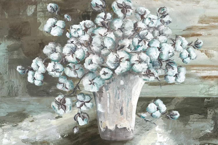 Farmhouse Cotton Bolls Still life