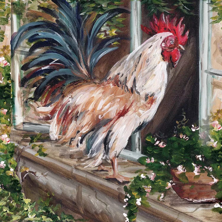 French Country Rooster by Tre Sorelle Studios wall art