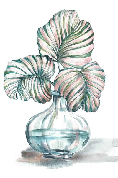 Tre Sorelle Studios: Island Tropics Frond In Bottle IV by Tre Sorelle Studios
