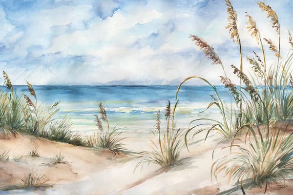 Calm: Seaview Landscape by Tre Sorelle Studios