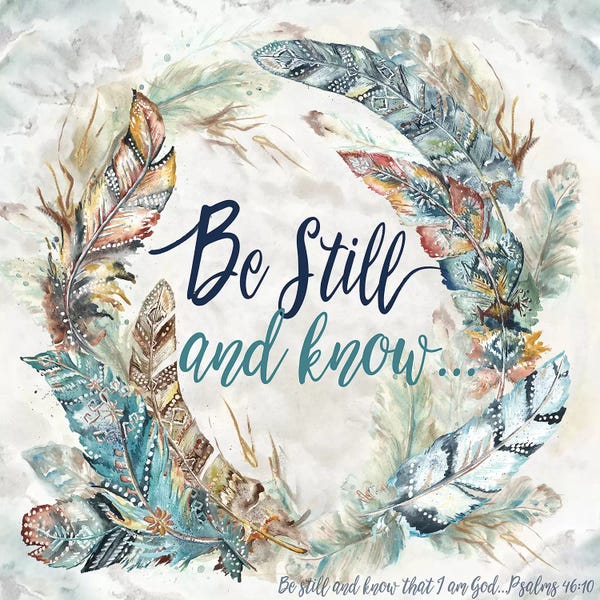 Tre Sorelle Studios: Tribal Feathers Wreath I by Tre Sorelle Studios