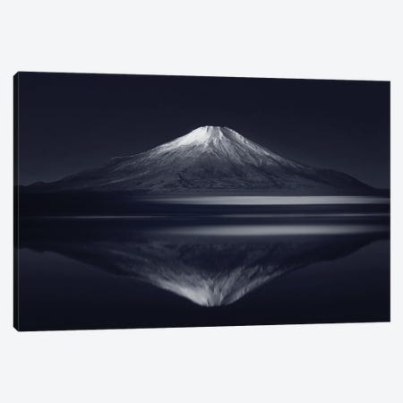 Reflection Of Mt. Fuji Canvas Print #TSU11} by Takashi Suzuki Canvas Art