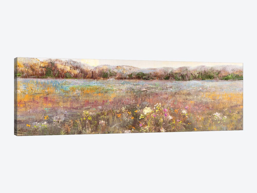 Meadow Moonrise by Katie Swatland 1-piece Canvas Wall Art