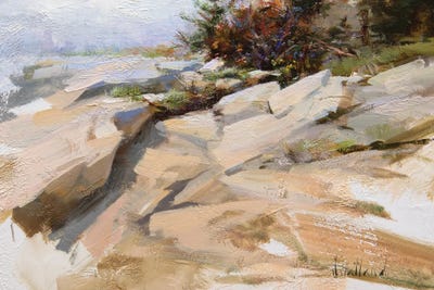 Ocean Point by Katie Swatland canvas print