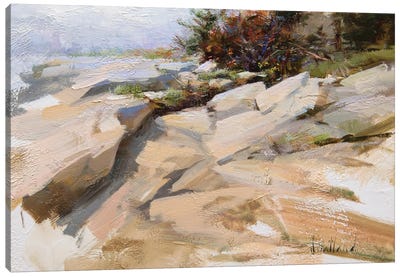Ocean Point Canvas Art Print