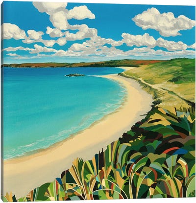 Island Escape Canvas Art Print - Theresa Shaw