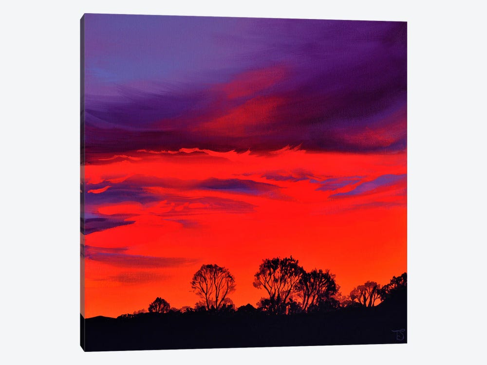 Natures Glory by Theresa Shaw 1-piece Canvas Print