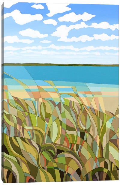 Sea Breezes Canvas Art Print - Theresa Shaw