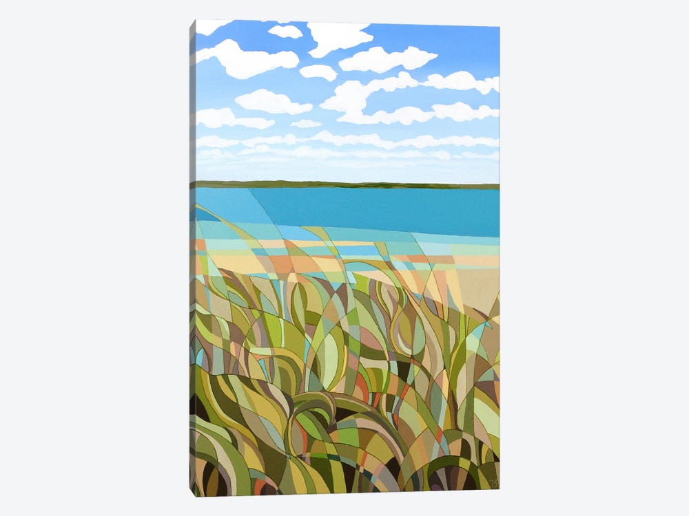 Sea Breezes by Theresa Shaw 1-piece Canvas Print