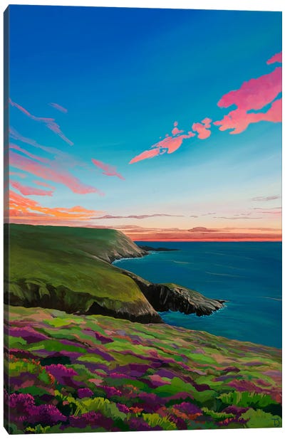 Summer Farewell Canvas Art Print - Theresa Shaw