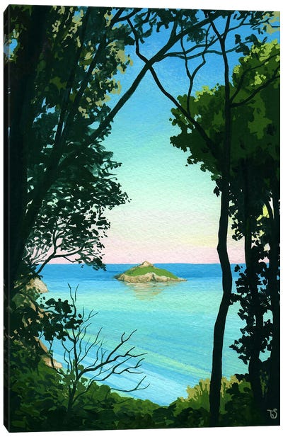 Tranquil Canvas Art Print - Island Art